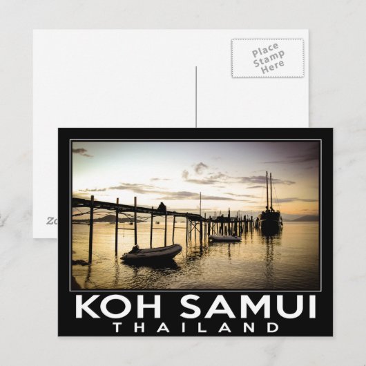 Carte Postale Koh Samui (Devant / Derrière)