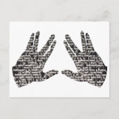 Carte Postale Kohen Hands (Devant)