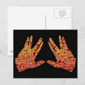 Carte Postale Kohen Hands (Devant / Derrière)
