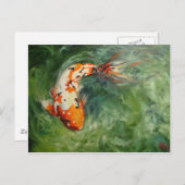 Carte Postale Koi#9 (Devant / Derrière)