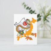 Carte Postale Koi Dragon (Debout devant)