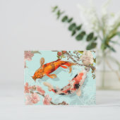 Carte Postale Koi Fish (Debout devant)