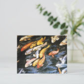 Carte postale Koi Fish (Debout devant)
