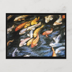 Carte postale Koi Fish