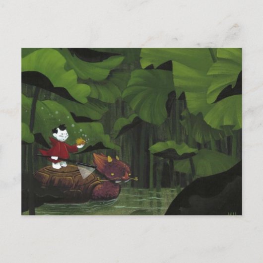 Carte Postale Koi Hunter (Devant)