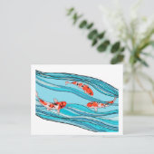 CARTE POSTALE KOI KOI (Debout devant)