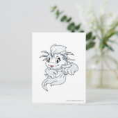 Carte Postale Koi White (Debout devant)