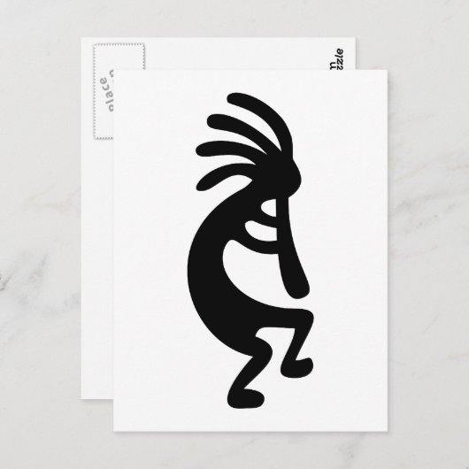 Carte Postale Kokopelli (Devant / Derrière)