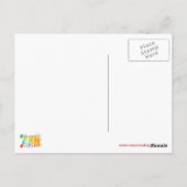 Carte Postale Kokopelli coloré (Dos)