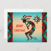 Carte postale Kokopelli Sud-Ouest (Devant / Derrière)