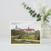 Carte Postale Kolberg Strandschloss Rosengarten (Debout devant)