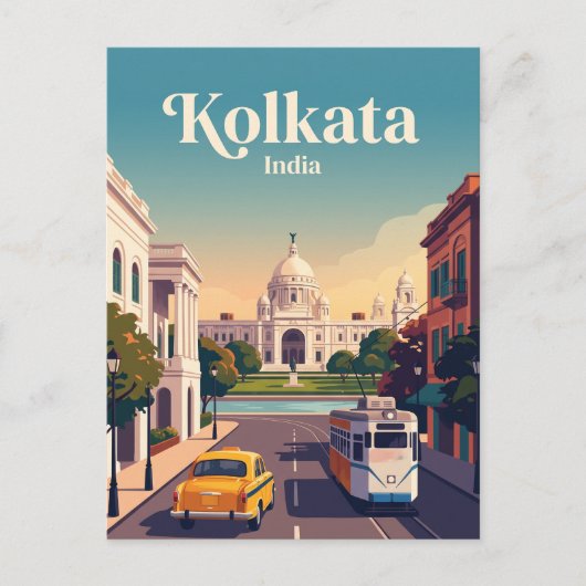 Carte Postale Kolkata, Inde (Devant)