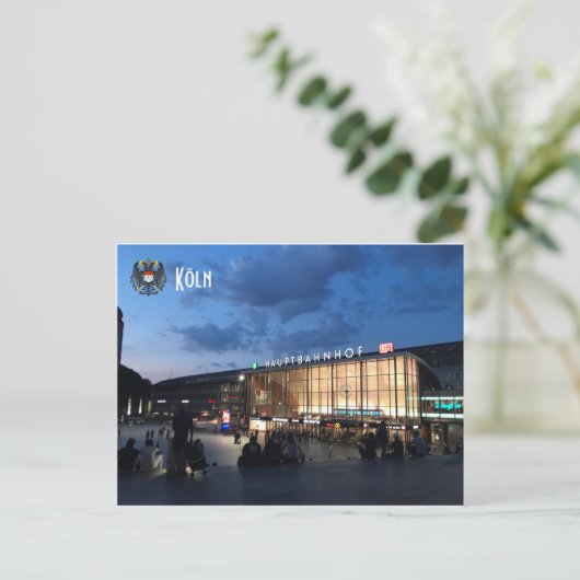 Carte Postale Koln Hauptbahnhof (Debout devant)