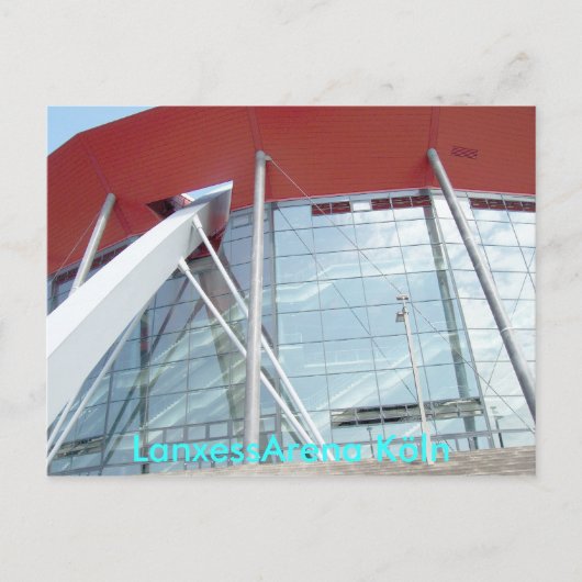 Carte Postale Kölnarena Deutz, LanxessArena Köln (Devant)