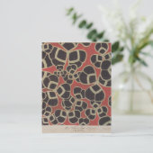 Carte Postale Koloman Moser - Backhausen Texiles d'intérieur (Debout devant)