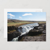 Carte Postale Kolufossar Falls, Islande (Devant / Derrière)