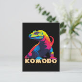 Carte Postale Komodo Dragon (Debout devant)