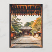 Carte Postale Komorebi - The Sun-Drenched Temple (Devant)