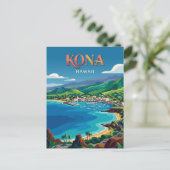 Carte Postale Kona États-Unis (Debout devant)
