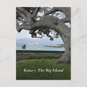 Carte Postale Kona Hawaii "La Grande Île"