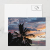 Carte postale Kona Sunset (Devant / Derrière)