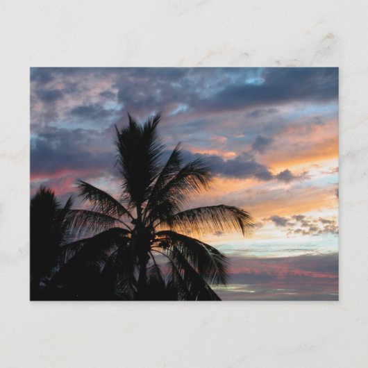 Carte postale Kona Sunset (Devant)