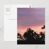 Carte Postale Kona Sunset (Devant / Derrière)
