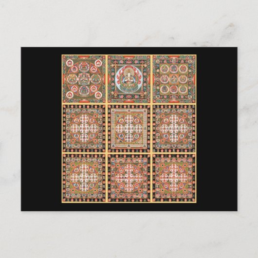 Carte Postale Kongokai Mandala (Devant)