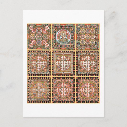 Carte Postale Kongokai Mandala (Devant)
