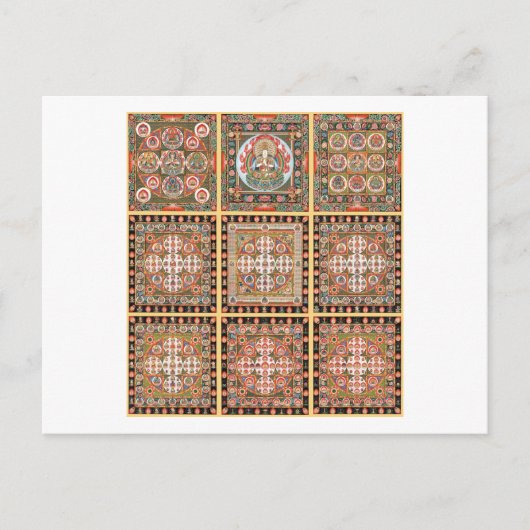 Carte Postale Kongokai Mandala (Devant)