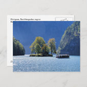 Carte postale Königssee (Devant / Derrière)