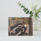 Carte Postale Konstantin Somov - Une femme qui dort (Debout devant)