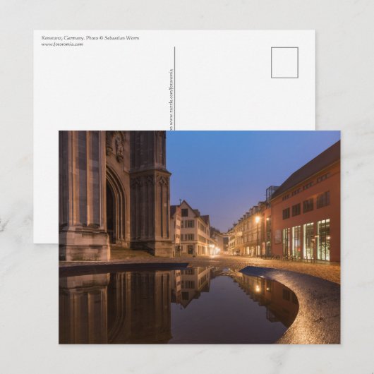 Carte Postale Konstanz Allemagne (Devant / Derrière)