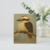 Carte postale Kookaburra | Imprimer Australian Bir (Debout devant)