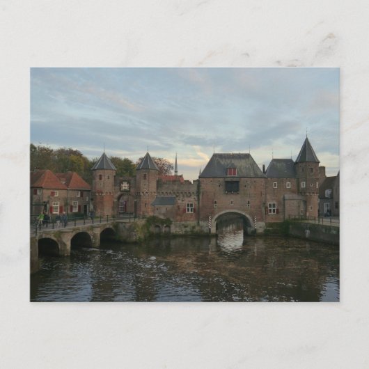 Carte Postale Koppelpoort, Amersfoort, Pays-Bas (Devant)