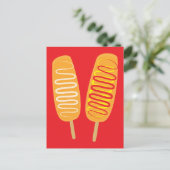Carte Postale Korean Corn Dogs (Debout devant)