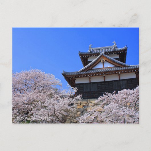 Carte Postale Kōriyama Castle [Postcard] (Devant)