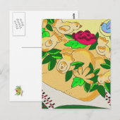 Carte Postale Korovai pour Mariage ukrainien (Devant / Derrière)