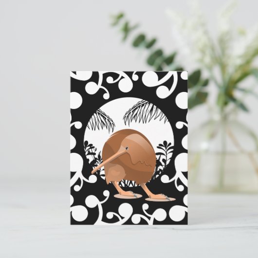 Carte Postale Koru Kiwi (Debout devant)