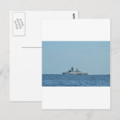 Carte Postale Korvette Braunschweig (Devant / Derrière)