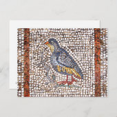 Carte postale Kos Bird Mosaic (Devant / Derrière)