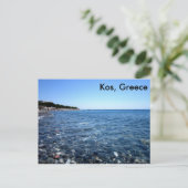 Carte postale Kos, Grèce Beach Scene (Debout devant)