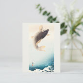 Carte Postale Koson - Une Carpe De Saut (Debout devant)
