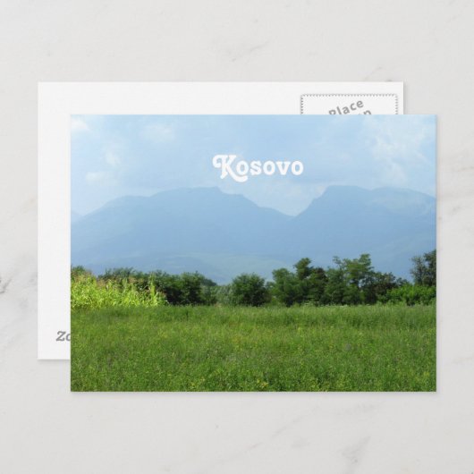 Carte Postale Kosovo (Devant / Derrière)