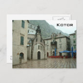 Carte Postale Kotor (Devant / Derrière)
