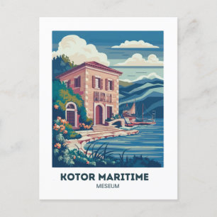 Carte postale Kotor Maritime Museum