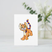 Carte Postale Kougra orange aventurière (Debout devant)