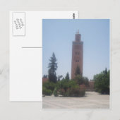 Carte Postale Koutoubia (Devant / Derrière)