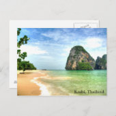 Carte Postale Krabi, Thaïlande (Devant / Derrière)