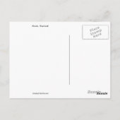 Carte postale Krabi, Thaïlande (Dos)